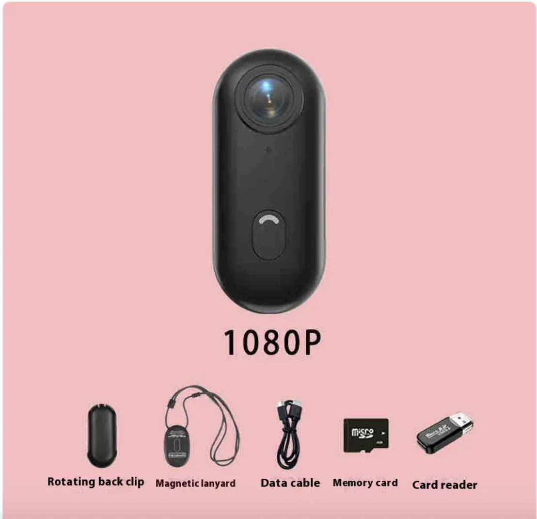 Mini Wearable Body Cam High Definiton for POV filming